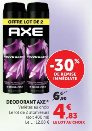 Deodorant Axe Provocation