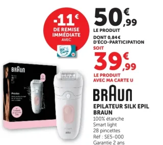 Épilateur Silk Épil Braun SE5-000