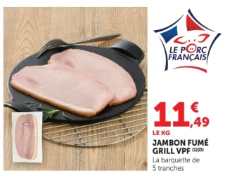 JAMBON FUMÉ GRILL VPF