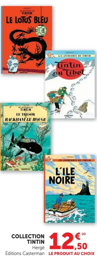 Collection Tintin Éditions Casterman