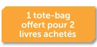 1 tote-bag offert pour 2 livres achetés