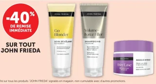 Gamme capillaire John Frieda