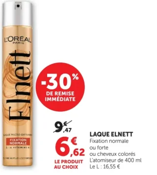 Laque Elnett L'Oréal Paris