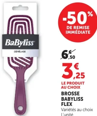 Brosse BaByliss Flex