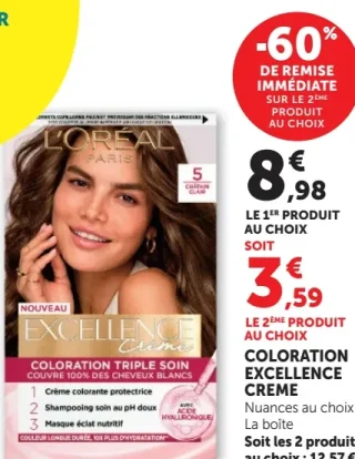 Coloration Excellence Creme L'Oréal Paris
