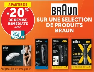 Sélection d'appareils Braun