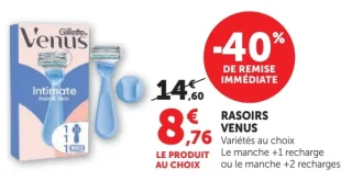 Rasoirs Venus Gillette