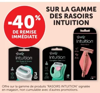 Rasoirs Intuition Wilkinson