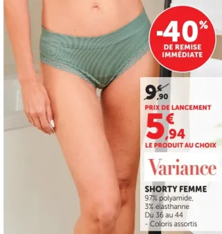 Variance Shorty Femme