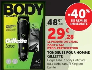 Tondeuse pour homme Gillette Labs