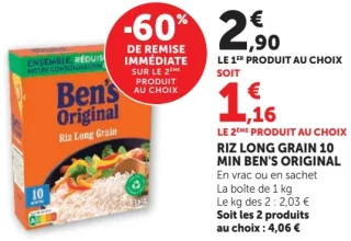 RIZ LONG GRAIN 10 MIN BEN'S ORIGINAL