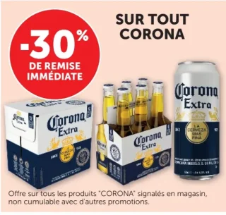 Bières Corona Extra