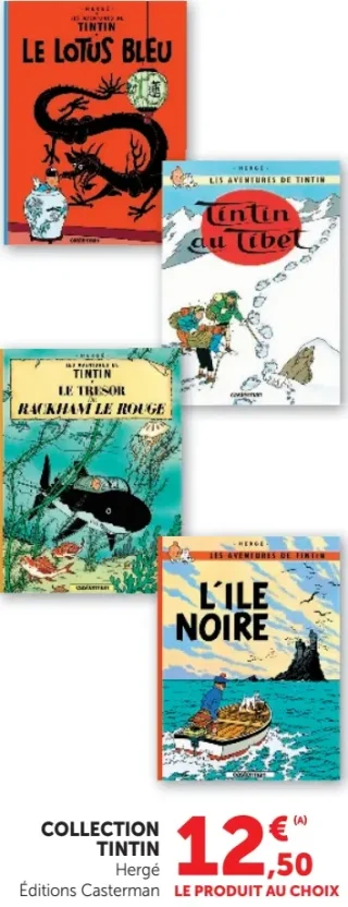 Collection Tintin Hergé Éditions Casterman