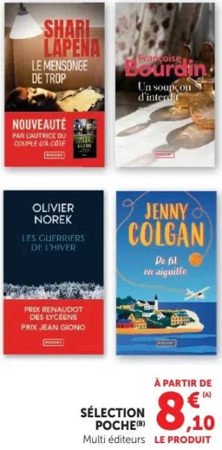 Sélection Poche Multi éditeurs