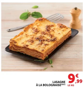 Lasagne à la bolognaise