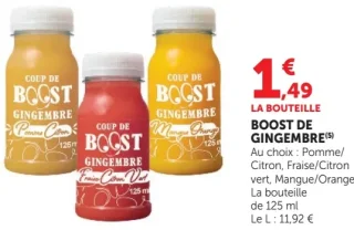 Boost de Gingembre Coup de Boost