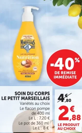 Soin du Corps Le Petit Marseillais