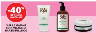 Gamme soin visage et barbe Bulldog