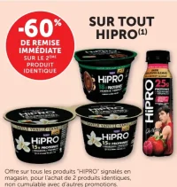 Produits laitiers HIPRO