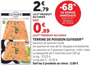 Terrine de poisson Guyader