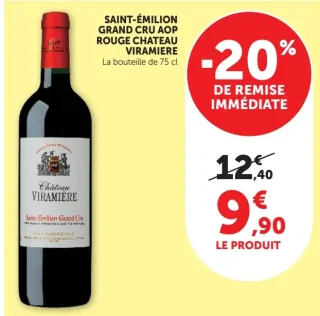 Saint-Émilion Grand Cru AOP Rouge Chateau Viramiere