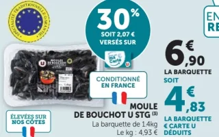 Moule de bouchot U STG