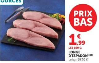 LONGE D'ESPADON