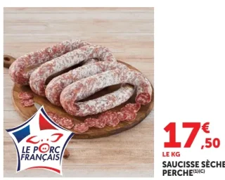 Saucisse sèche Perche
