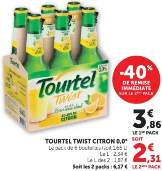 Tourtel Twist Citron 0,0°