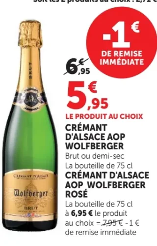 CRÉMANT D'ALSACE AOP WOLFBERGER