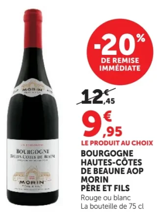 BOURGOGNE HAUTES-CÔTES DE BEAUNE AOP MORIN PÈRE ET FILS
