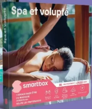 Coffret cadeau Smartbox Spa et volupté