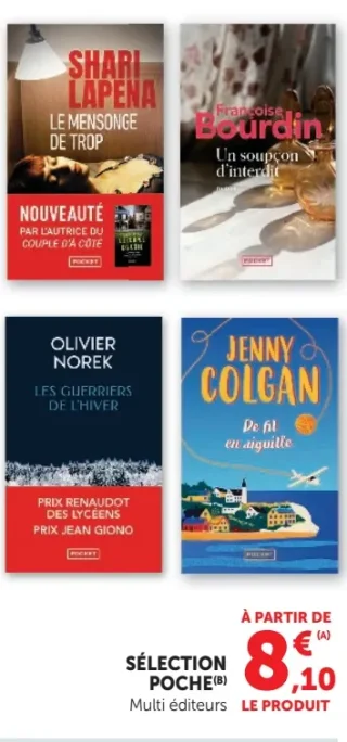 Sélection Poche - Multi éditeurs