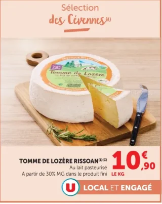 Tomme de Lozère Rissoan