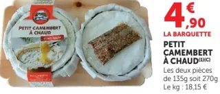 Petit Camembert à chaud