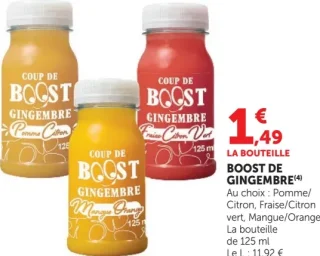 BOOST DE GINGEMBRE