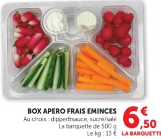 Box Apero Frais Eminces