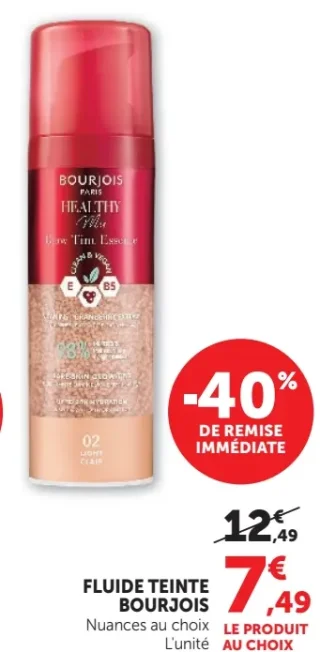 Fluide teinté Bourjois Healthy Mix
