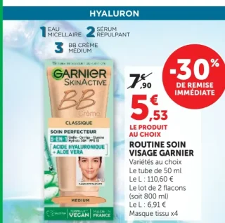 Routine Soin Visage Garnier