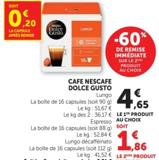 Café Nescafé Dolce Gusto