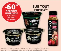 Produits laitiers et boissons HiPRO Danone