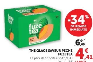 THE GLACE SAVEUR PECHE FUZETEA