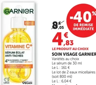 Soin Visage Garnier