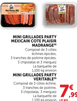 Mini Grillades Party Mexicain Cote Plaisir Madrange