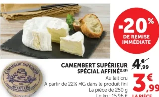 Camembert Supérieur Spécial Affiné