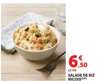 Salade de riz niçois