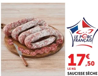 Saucisse sèche perche