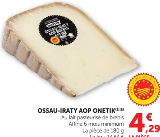 Ossau-Iraty AOP Onetik