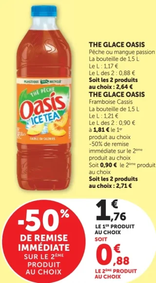 Thé glacé Oasis