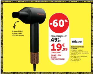 Sèche-cheveux Tristar HD-2407SU